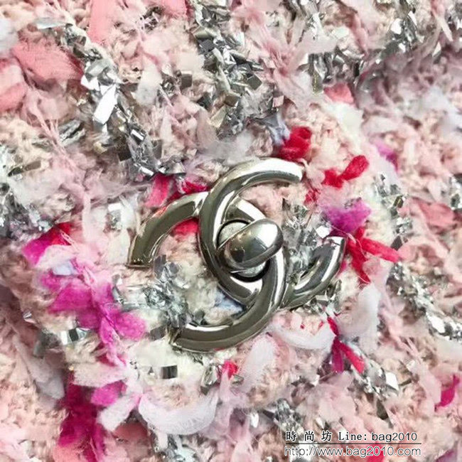 香奈兒CHANEL2018原單新品Chane*進口針織軟呢cf 全鋼五金 DSC1012